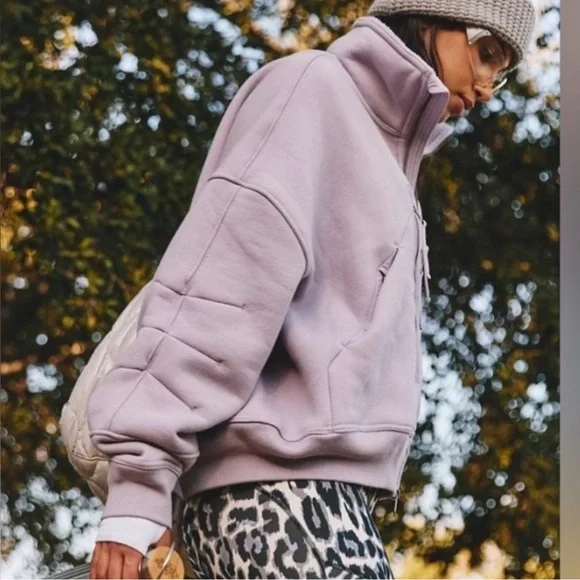 Free People Movement A Cut Above Zip Up Jacket - Picture 3 of 13